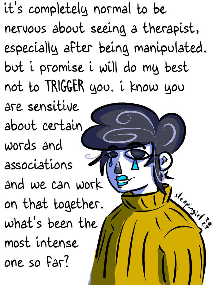 fanart of @bagoflenas' character